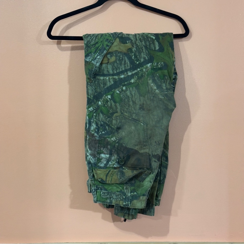Green Camouflage Pants